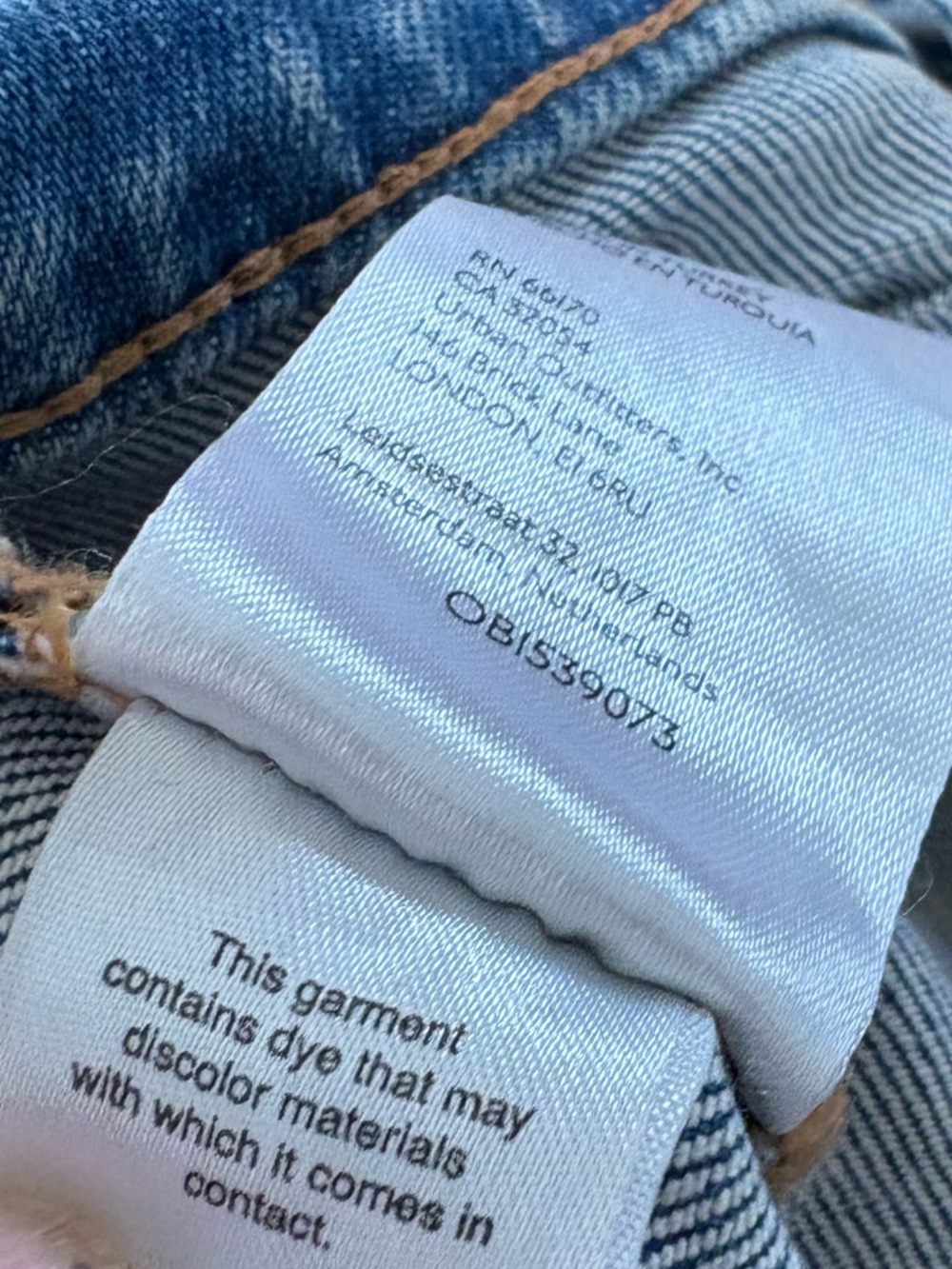 We The Free Aiden Slim Flare Blue Jeans Size 30 NWOT - Picture 14 of 15